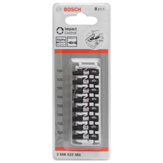 Set 8 puntas impact control torx T25