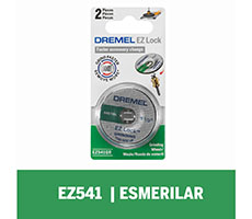 Disco Abrasivo EZ-Lock. Cada blister contiene dos unidad