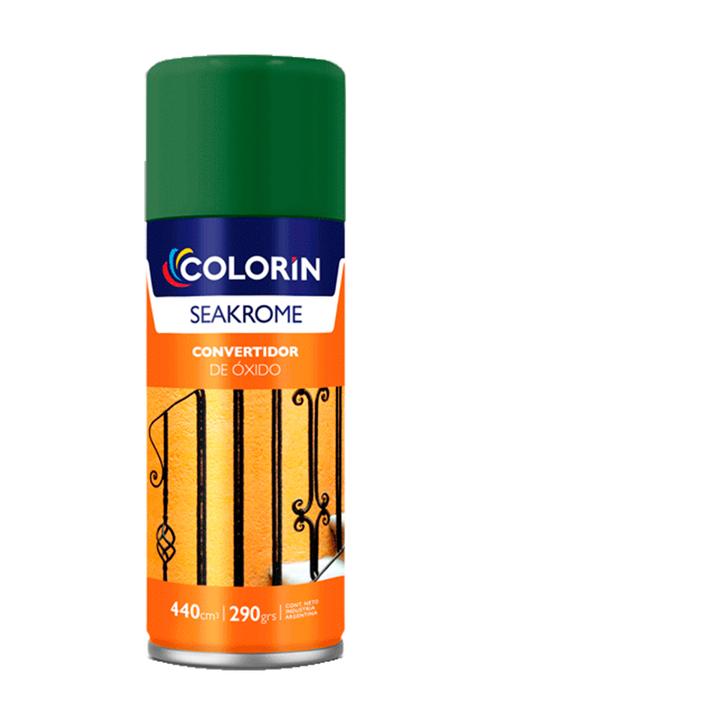 Seakrome aerosol convertidor de oxido verde x 440 cc