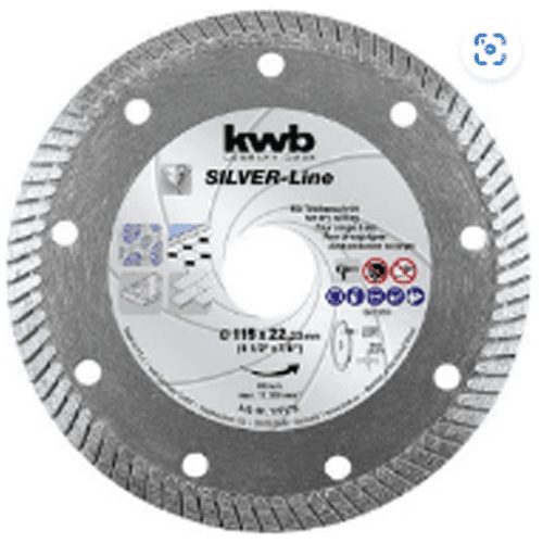Disco de corte de Diamante Silver Line Ø 115mm
