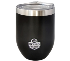 Mate Vaso Acero Inoxidable 350 ml - NEGRO