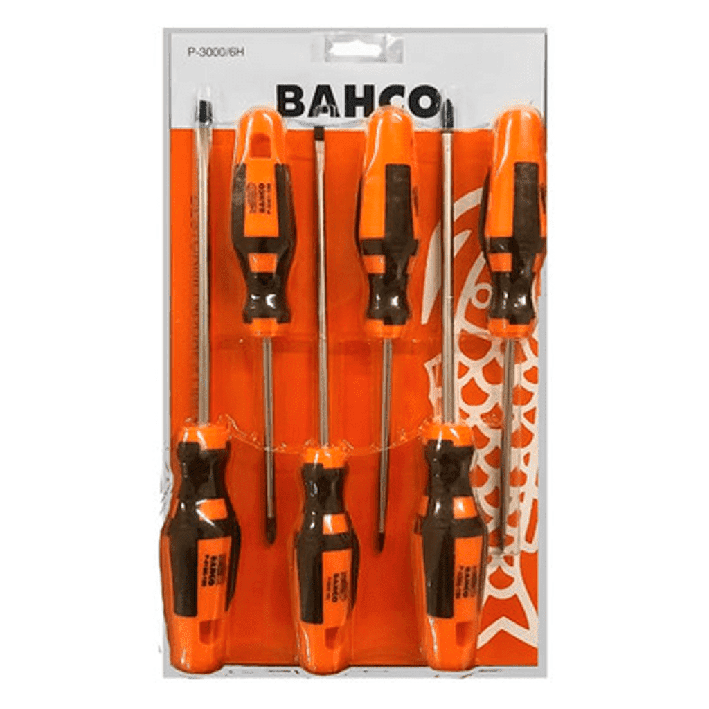 Set de 6 destornilladores - Línea premium. P-3000/6H