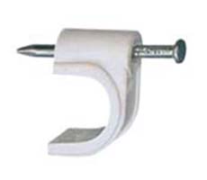 Abrazadera de nylon Mx con clavo de acero Mx6N x 50unid
