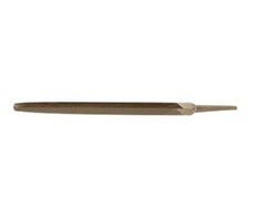 Lima triangular de corte liso sin mango de 200MM