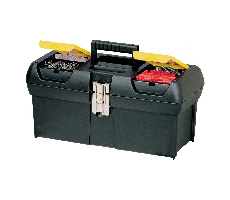 Caja Plástica 16" C/Bandeja Serie 2000 Cerraduras Metálicas