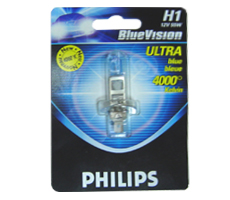 Lámpara Halógena para faros delanteros HI 12V 55W BlueVision Blister Volts equiv. 64150CB