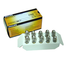 Lámpara luz interior y Patente C5W Tubular Volts 12 Watts 5 T10.5x38 - SV8.5-8. Equiv. 6418
