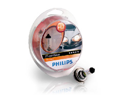 Lámpara halógena Moto Vision 12V 55W: para faros delanteros