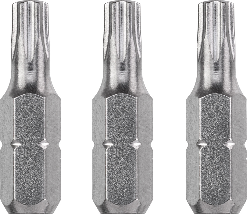 Puntas industrial steel Torx T15 - 25MM por 3 unidades