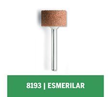 Piedra de Amolar de Oxido de Aluminio Cilindrica 5/8 15.9mm