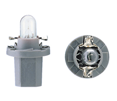 Lámpara miniatura tableros e instrumentos T5 Base Gris Volts