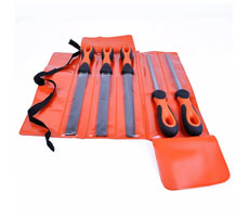 Juego de 5 limas de 8" y 10" con mango