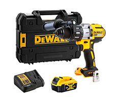 Taladro/percutor DCD996 + batería DCB205 - 5Ah + cargador DCB115 + maletín