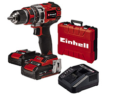 TE-CD 18/50 Li-i BL KIT - Taladro percutor Inalámbrico 18 V 13mm - Incluye 2 Baterías, cargador y Maletín.