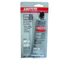 Loctite SI 5699 GREY Formador de junta de silicona 70ml Soporta aceites - No es corrosiva - Color gris - Mayor dureza