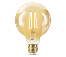 Bulbo LED Filament Tipo Globo G95 Blanco Cálido 2200K Dimerizable desde la App