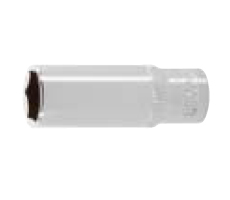 Bocallave Hexagonal Serie Larga ¼" - 10mm - Largo 50.8mm