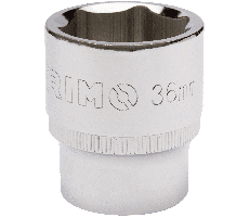 1f6528ea67e9463bac6561a846f7e83256f40737_131281.png Bocallave Estriado Métrico 3/4" - 28mm - Largo 50mm