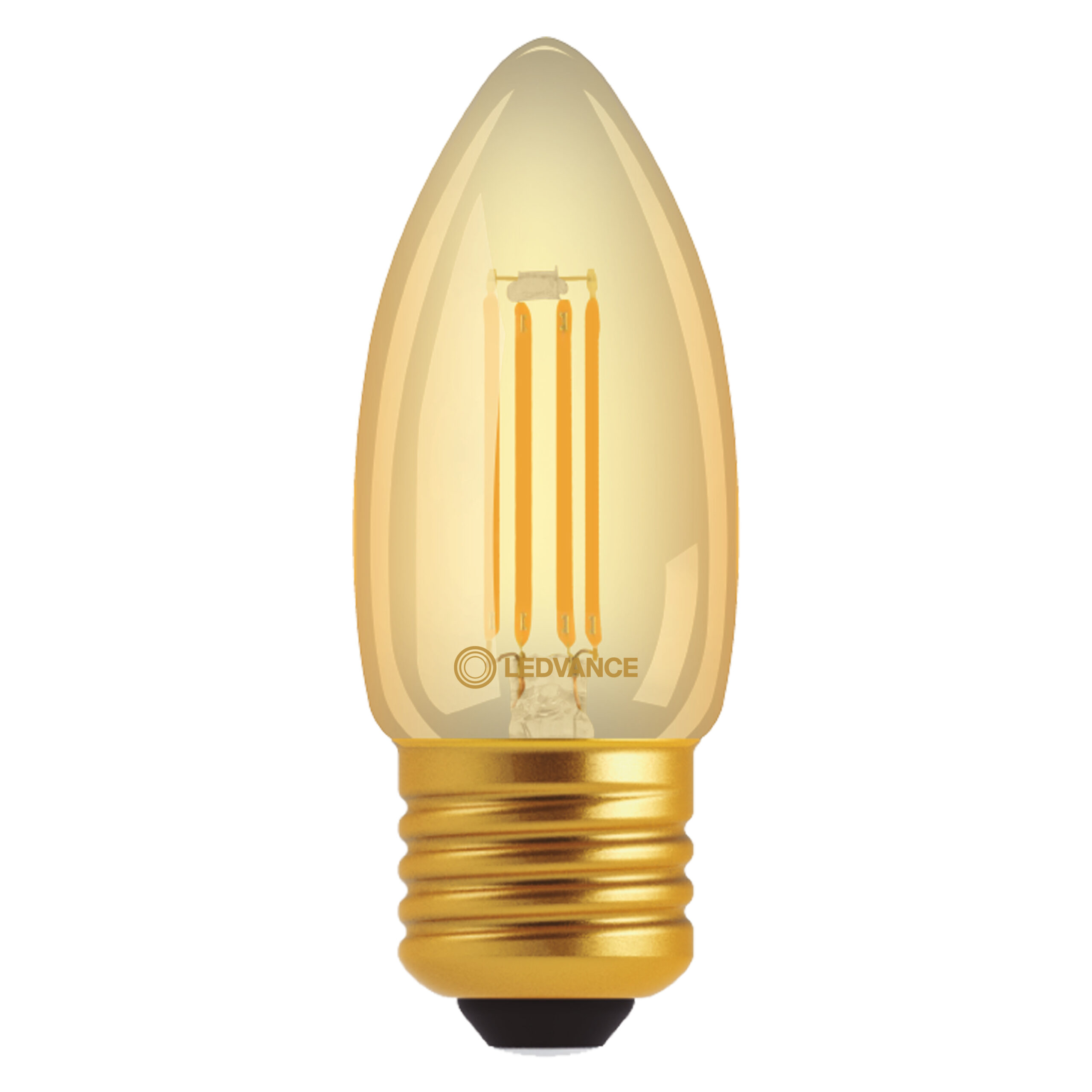 Vela Filamento Dimerizable Ambar 4,5W E27 Calida