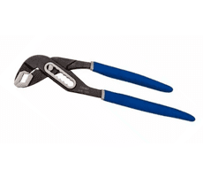 Pinza Pico de Loro Irimo - Medida 240 mm, Terminación pavonada anti oxidante- Material del mango Engomado