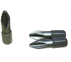 Punta para atornillar - Phillips - #2 x 25mm - Blister x 100u