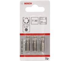 Punta para atornillar Torx - 30/25 - Blister x 3 unidades