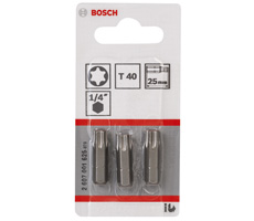 Punta para atornillar Torx - 40/25 - Blister x 3 unidades