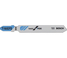 Hoja de Ccalar - T118EFS - Inoxidable (Chapas Finas, Medianas y Gruesas) - Blister x 3 unidades