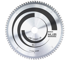 Disco de sierra circular - 254mm 10'' - 100 Dientes HLTCG - Multimaterial