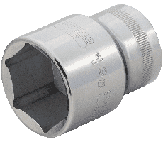 Bocallave Hexagonal Métrico 3/4" con pasador - 33mm