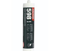 Loctite SI 598 BLACK Formador de juntas de silicona 390Gr cartucho Soporta aceites - No es corrosiva - Color negro - Alta elasticidad