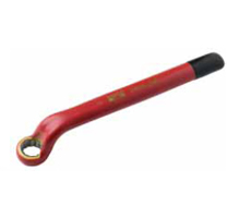 Llave de estrella acodada de una boca aislada 6 mm.