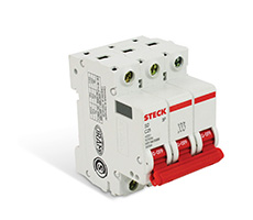 TERMICA SERIE SD63 10A 3P CURVA C 3KA