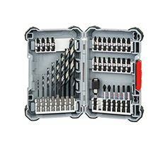 Set mechas metal Hex + puntas impact control control - 35 unidades.