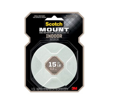 214H Dc cinta montaje interiores 25.4Mm X 1.39M. Caja X 6 unidades.
