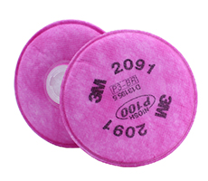 Filtro 2091 tipo P100. Precio por unidad.