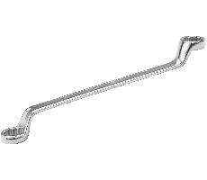 Llave estriada, extra acodada - Dimensiones en Pulgadas - 3/8"-7/16"