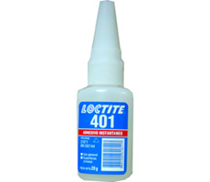 Loctite 401 Adhesivo instantáneo de uso general 20gr Para superficies difíciles de pegar. Velocidad media.