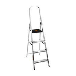 Escalera 4 escalones 150kg 1.63m