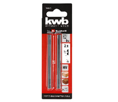 Cuchilla para cepiilo de carburo de tungsteno, con 2 filos cortantes para cepillar madera dura y blanda 82 mm