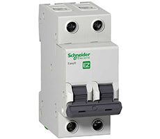 Interruptor Termomagnético Easy9 - Bipolar - 25A - Curva C - 4,5kA