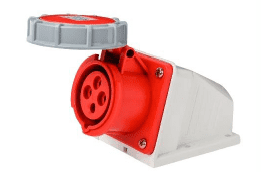 Toma De Sobreponer Triton 3P+T 16A 380/415Vca 6H Ip44