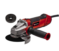 Amoladora Eléctrica TE-AG 125/1010 CE. Potencia: 1.010 w - Velocidad variable de 4000 -12000 rpm - Diámetro de disco: 125 mm (5’) - Descripción: Disco no incluido - Control de Velocidad Electronico Constante