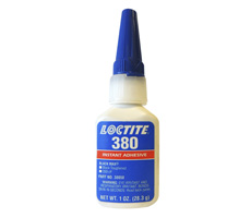 Loctite 380 Adhesio de cianocrilato 28,4 Gr color negro