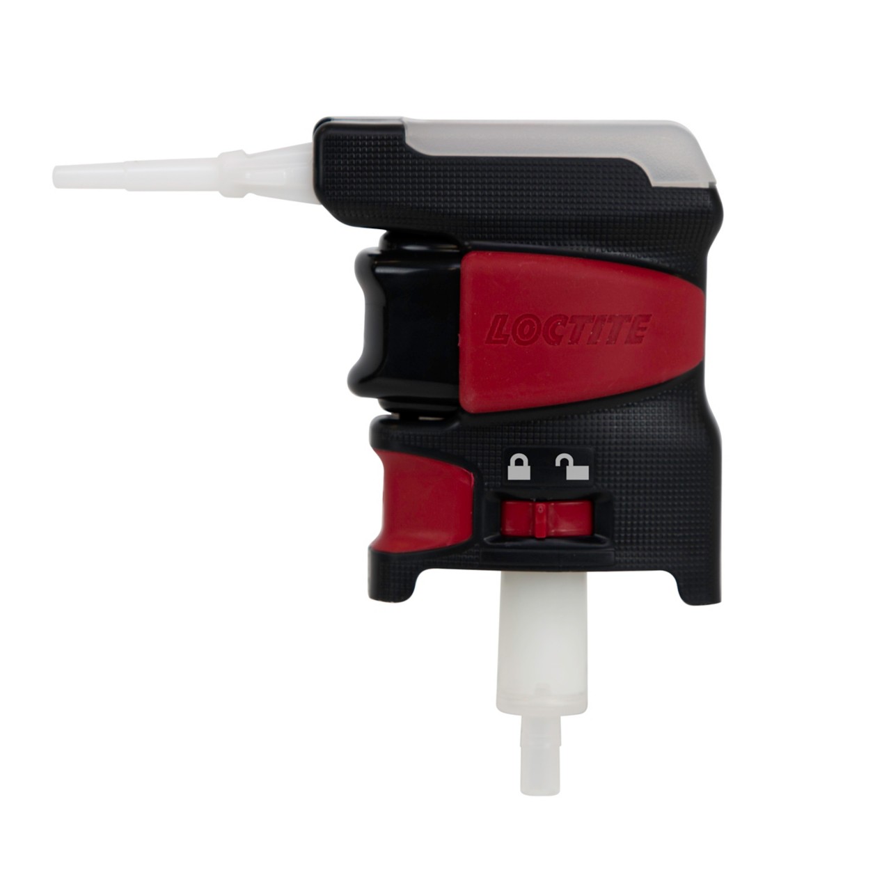 Pistola manual dosificadora de Trabaroscas para envases de 50 ml. o 250 ml.
