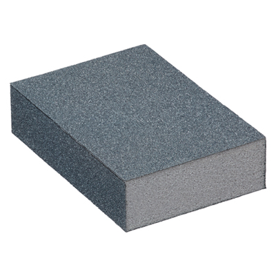 Esponja abrasiva al agua grano medio 100x70x36mm