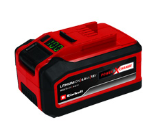 La batería Einhell 18V 4-6 Ah Power X-Change PLUS forma parte del sistema multifuncional de baterías Power X-Change de Einhell, que se puede combinar sin límites. Gracias a la tecnología MULTI-Ah, el funcionamiento es posible tanto en el modo 6Ah para una duración máxima de la batería como en el modo 4Ah para una vida útil 3 veces más larga. Las células de iones de litio de última generación proporcionan un 100% más de potencia para obtener la máxima fuerza en todas las aplicaciones.