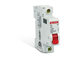 TERMICA SERIE SD61 6A 1P CURVA C 3KA. Caja x 12 unidades.