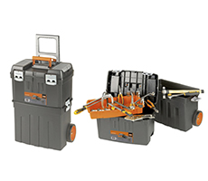 Caja plástica con ruedas 470X290X630mm