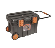 Caja plástica con ruedas 675X470X415